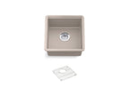 KOHLER K-33711-CM3 Billings 17-1/2" Undermount Bar Sink - Matte Taupe