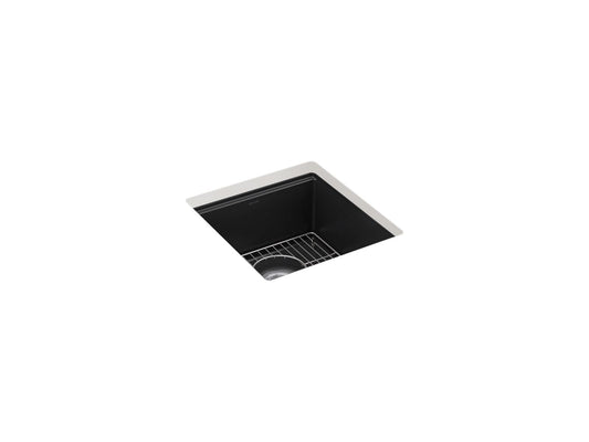 KOHLER K-33711-CM1 Billings 17-1/2" undermount bar sink - Matte Black