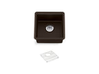KOHLER K-33711-CM3 Billings 17-1/2" Undermount Bar Sink - Matte Taupe