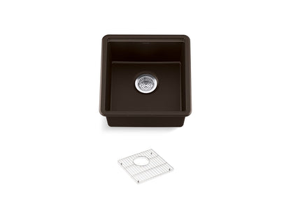 KOHLER K-33711-CM6 Billings 17-1/2" undermount bar sink - Matte White