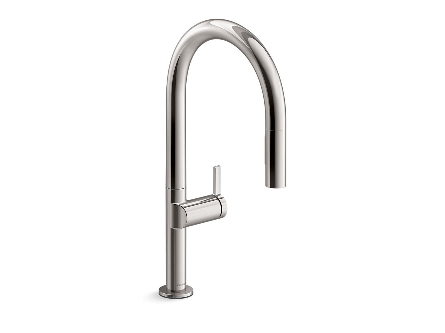KOHLER K-28270-TT Components Touchless Pull-Down Kitchen Sink Faucet With Two-Function Sprayhead - Vibrant Titanium