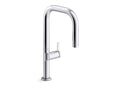 KOHLER K-28271-CP Components Touchless Pull-Down Kitchen Sink Faucet With Two-Function Sprayhead - Polished Chrome