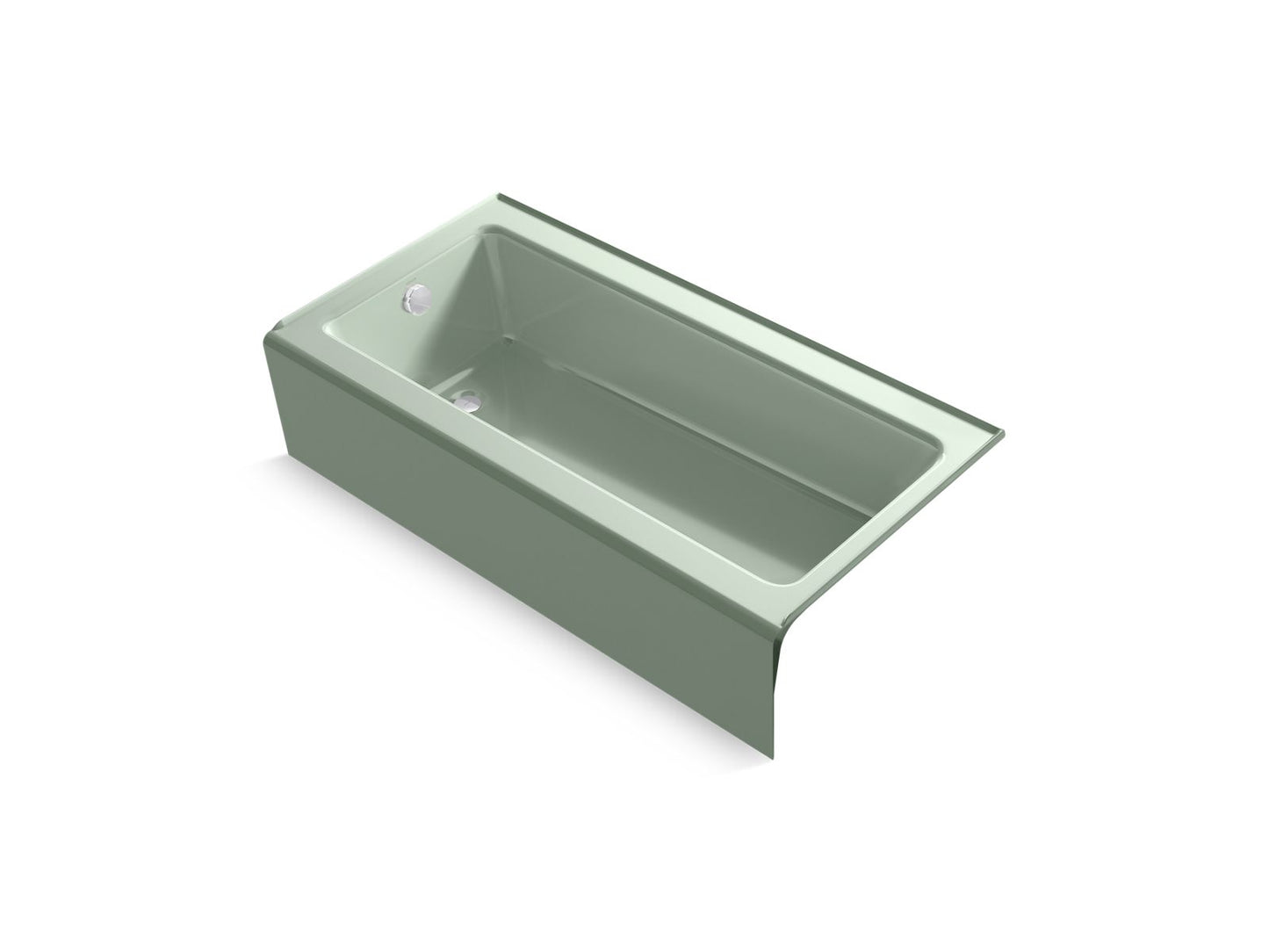 Kohler K-837-42 Bellwether 60 In. X 30-1/4 In. Alcove Bath, Left Drain In Aspen Green