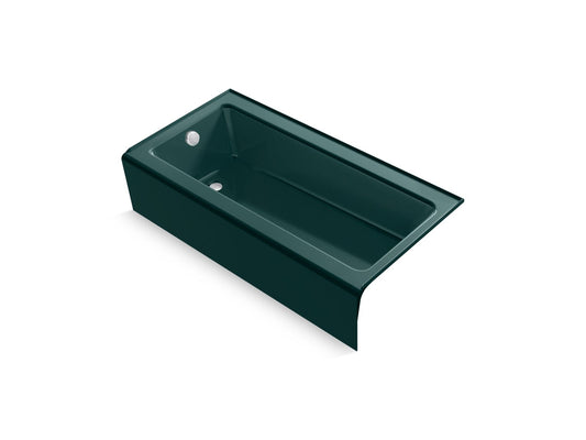 Kohler K-837-17 Bellwether 60 In. X 30-1/4 In. Alcove Bath, Left Drain In Teal