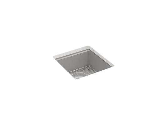 KOHLER K-33711-CM4 Billings 17-1/2" undermount bar sink - Matte Grey