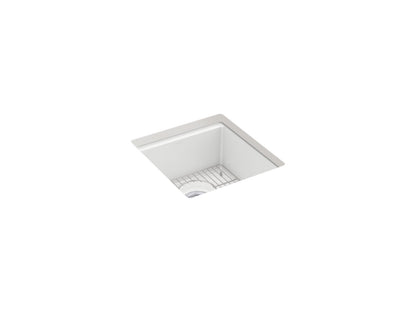 KOHLER K-33711-CM6 Billings 18 in. Undermount Bar Sink In Matte White