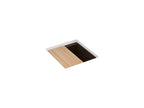 KOHLER K-33711-PC-CM2 Billings 17-1/2" Undermount Bar Sink With Accessories - Matte Brown