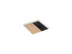 KOHLER K-33711-PC-CM7 Billings 17-1/2" Undermount Bar Sink With Accessories - Matte Graphite