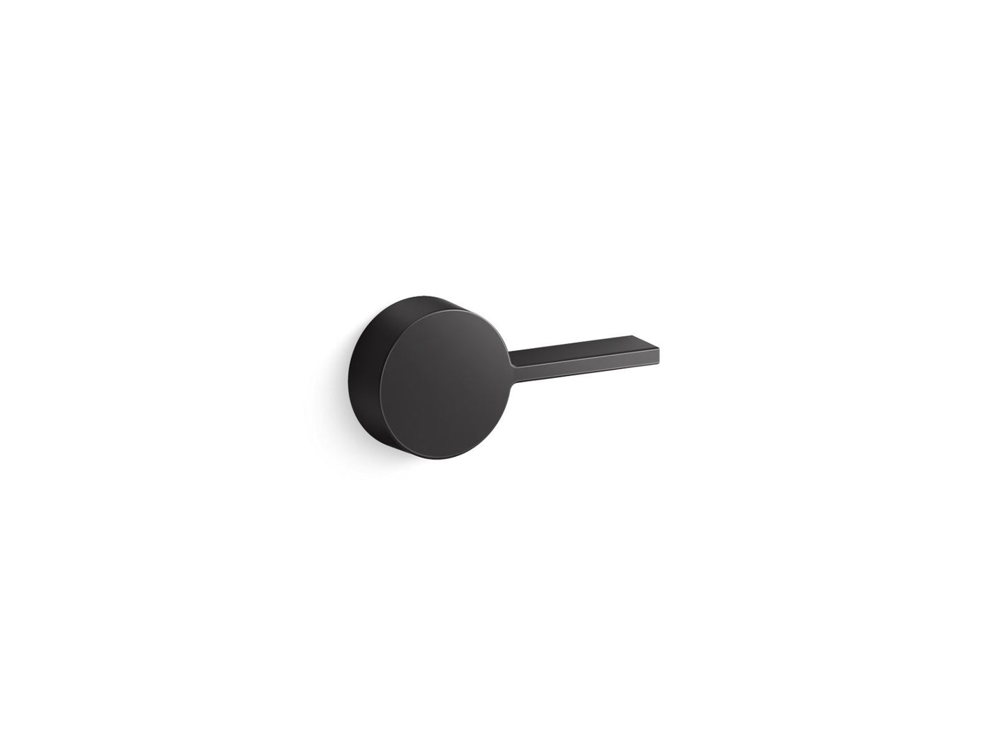 KOHLER K-28122-R-BL Veil Right-Hand Trip Lever In Matte Black