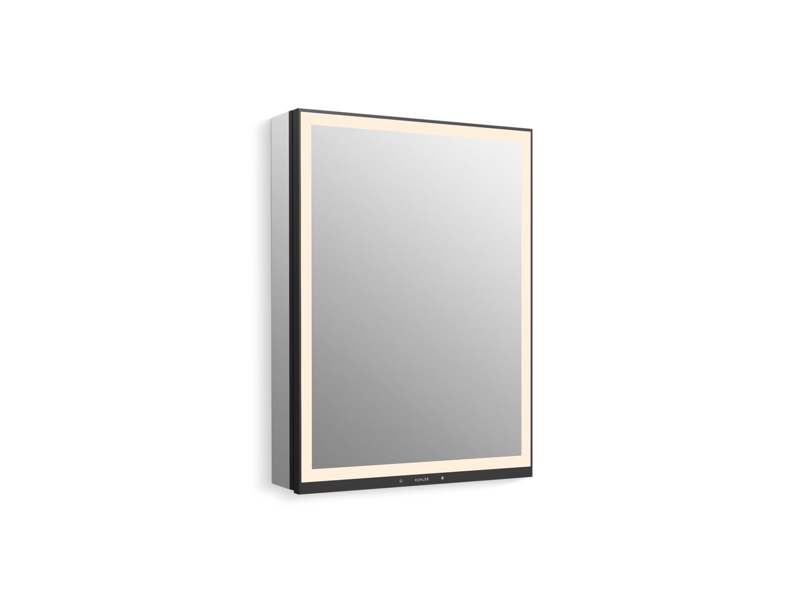 KOHLER K-33690-R-NA Collage 24" X 32" Lighted Framed Medicine Cabinet, Right-Hinged