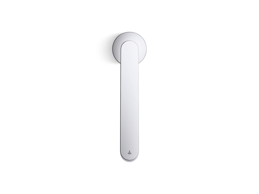 KOHLER K-103M37-SANA-2MB Components Touchless Single-Hole Lavatory Faucet With Kinesis Sensor Technology And Temperature Mixer, Ac-Powered, 0.5 Gpm - Vibrant Brushed Moderne Brass