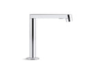 KOHLER K-103M37-SANA-2MB Components Touchless Single-Hole Lavatory Faucet With Kinesis Sensor Technology And Temperature Mixer, Ac-Powered, 0.5 Gpm - Vibrant Brushed Moderne Brass