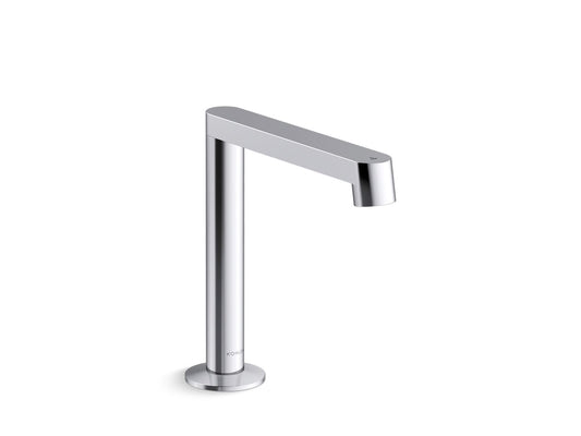 KOHLER K-103M37-SANA-CP Components Touchless single-hole lavatory faucet with Kinesis sensor technology and temperature mixer, AC-powered, 0.5 gpm - Polished Chrome
