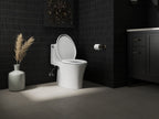 KOHLER K-26801-0 Impro Readylatch Quiet-Close Elongated Toilet Seat - White