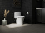 KOHLER K-26801-0 Impro Readylatch Quiet-Close Elongated Toilet Seat - White
