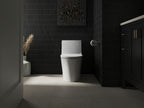KOHLER K-26801-0 Impro Readylatch Quiet-Close Elongated Toilet Seat - White