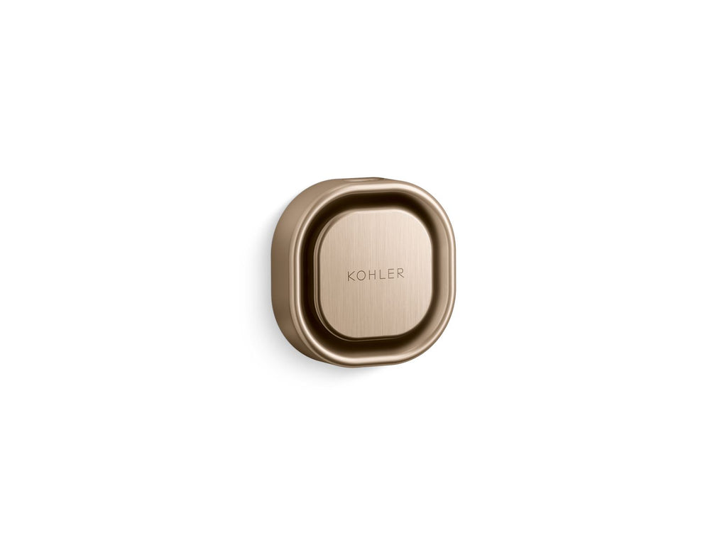 KOHLER K-32310-BV Invigoration Series Square Steam Head - Vibrant Brushed Bronze
