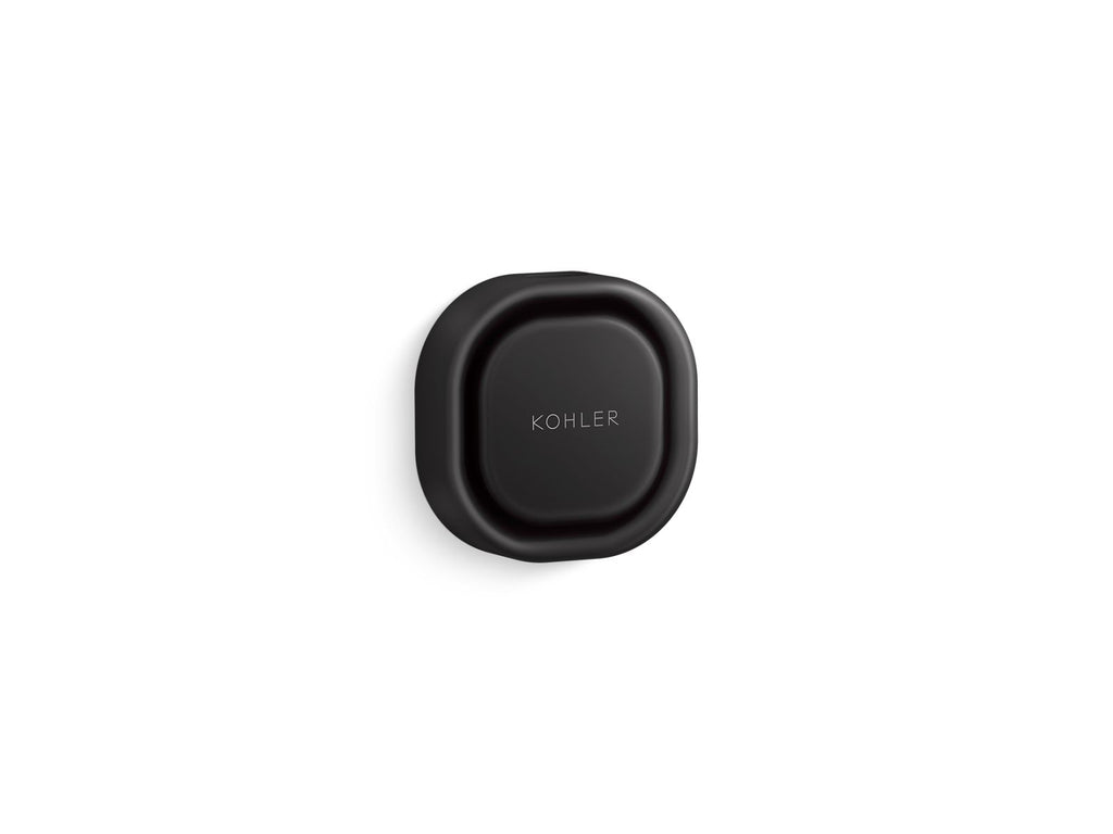 KOHLER K-32310-BL Invigoration Series Square Steam Head - Matte Black