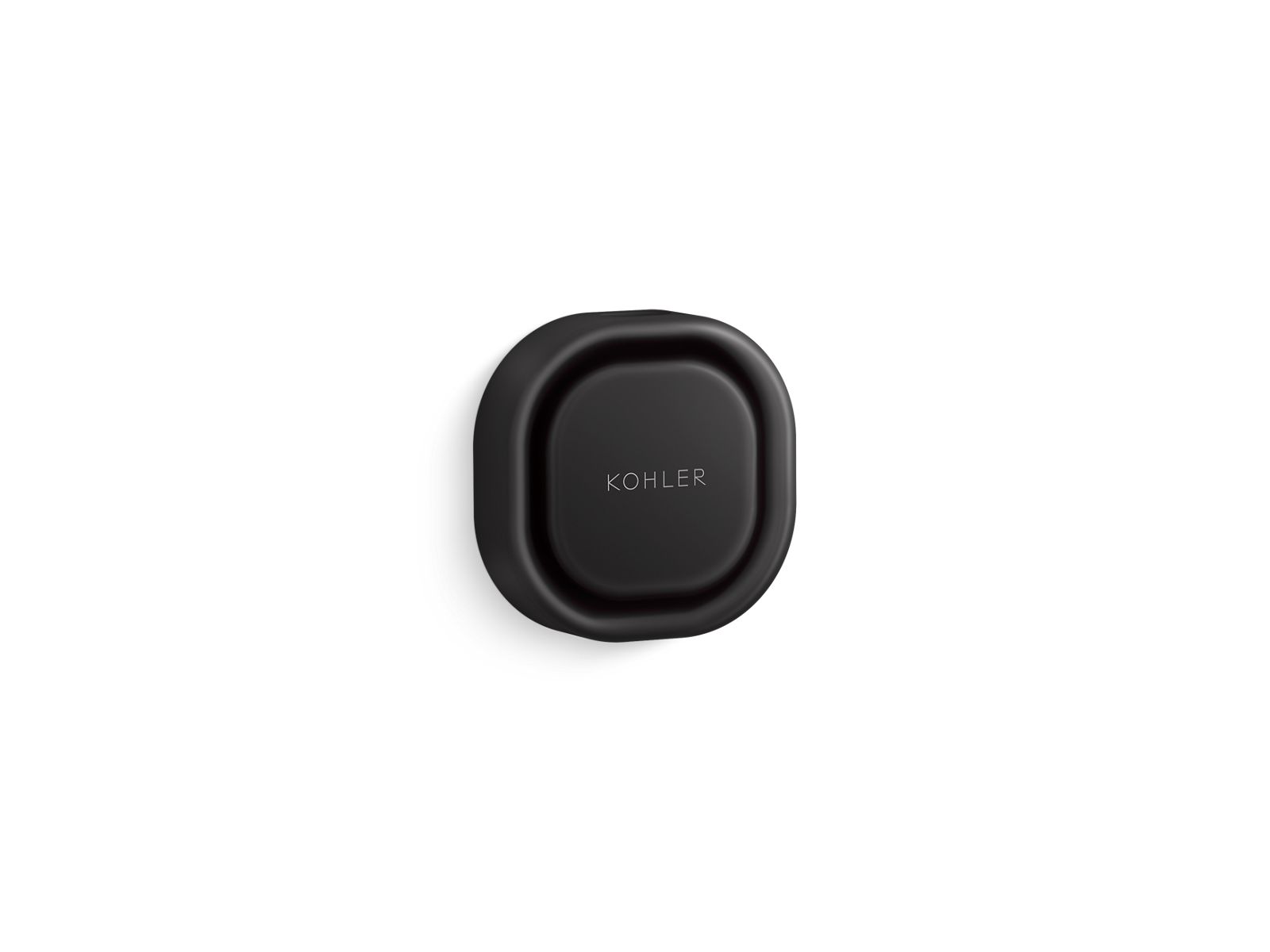 KOHLER K-32310-BL Invigoration Series Square Steam Head - Matte Black