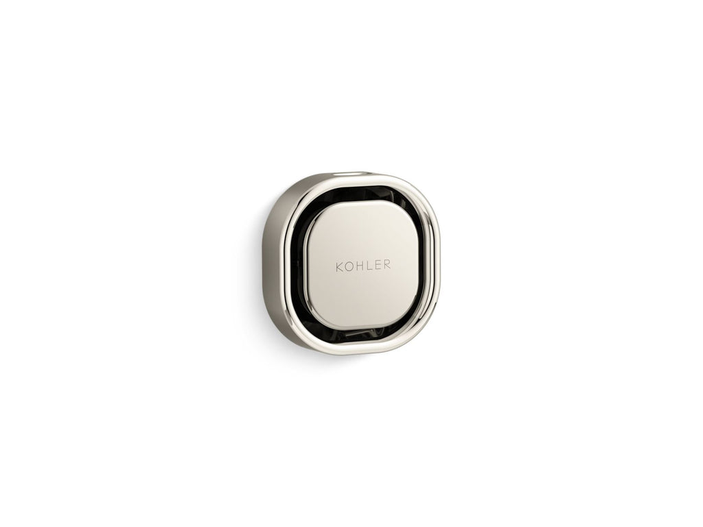 KOHLER K-32310-SN Invigoration Series Square Steam Head - Vibrant Polished Nickel