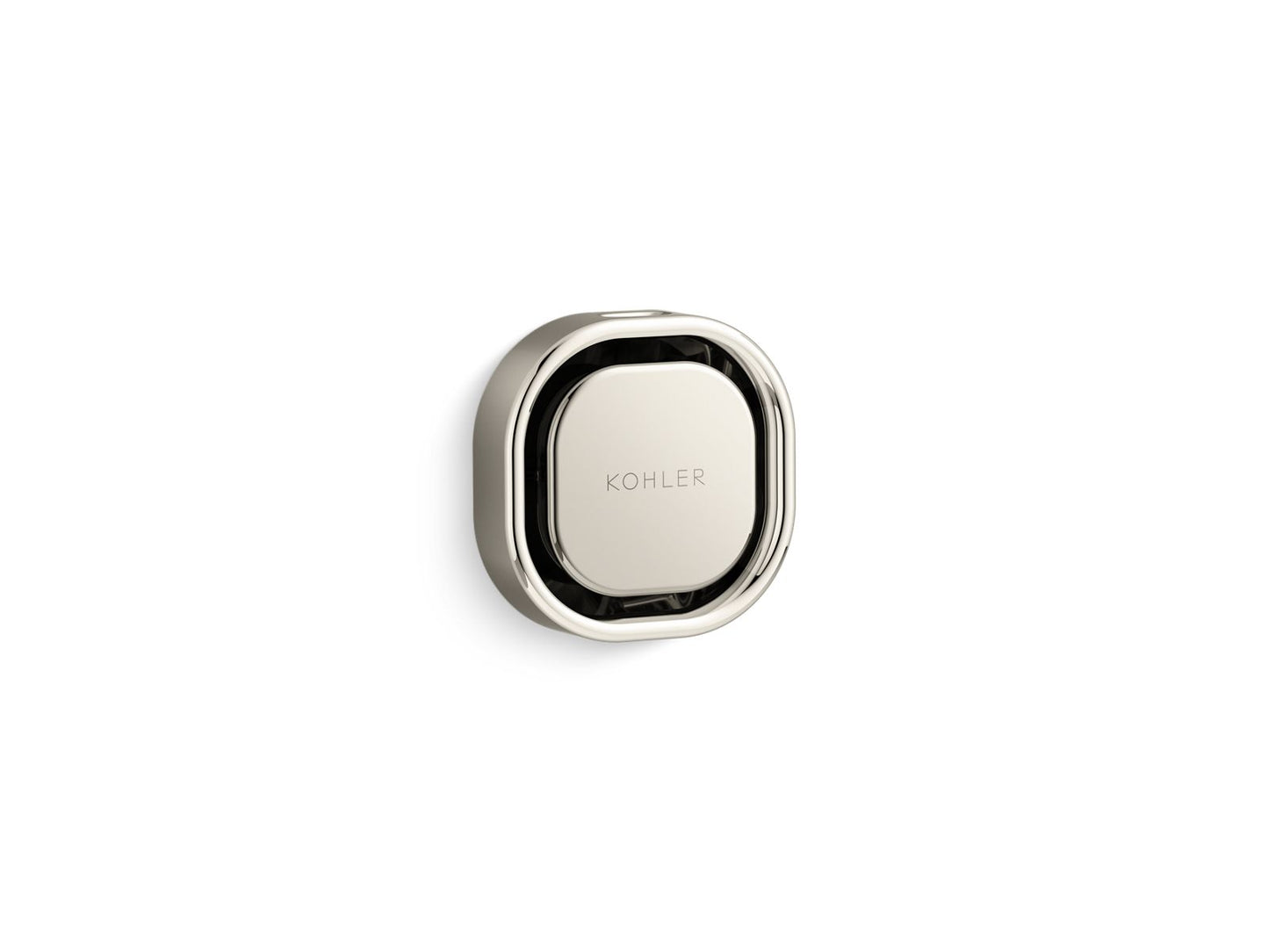 KOHLER K-32310-SN Invigoration Series Square steam head - Vibrant Polished Nickel