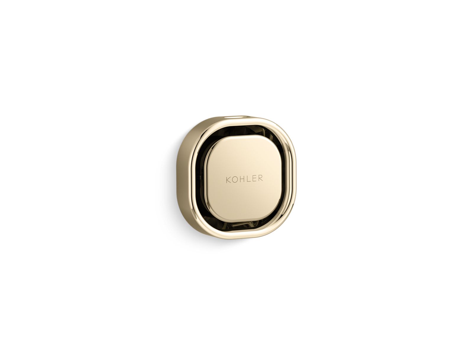 KOHLER K-32310-AF Invigoration Series Square steam head - Vibrant French Gold