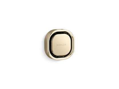 KOHLER K-32310-AF Invigoration Series Square steam head - Vibrant French Gold