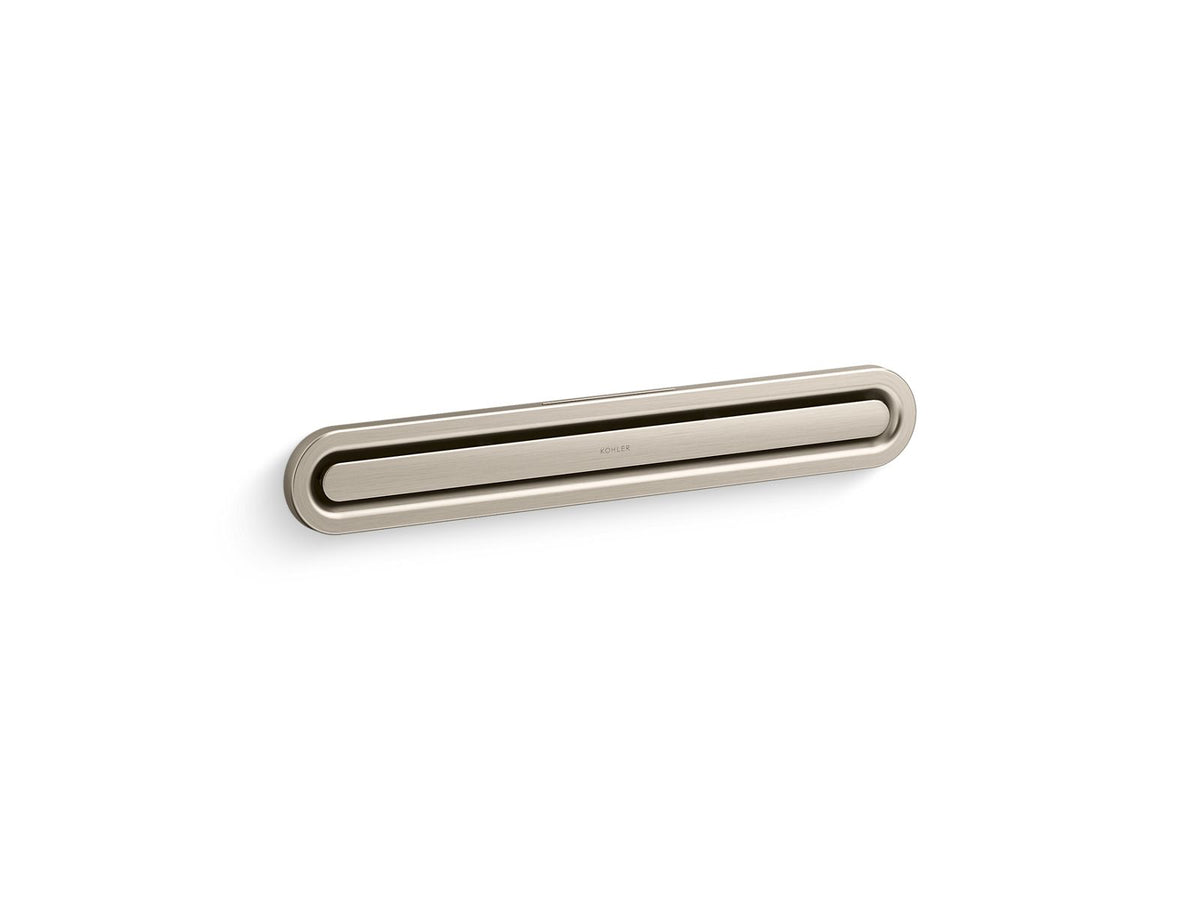 KOHLER K-32309-BN Invigoration Series Linear Steam Head - Vibrant Brushed Nickel
