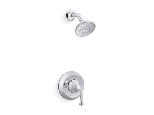 KOHLER K-TS35938-4G-CP Buckley Rite-Temp shower trim kit, 1.75 gpm - Polished Chrome