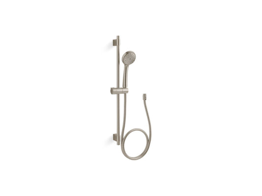 KOHLER K-35950-Y-BN Bellera 28" three-function handshower kit, 2.5 gpm - Vibrant Brushed Nickel
