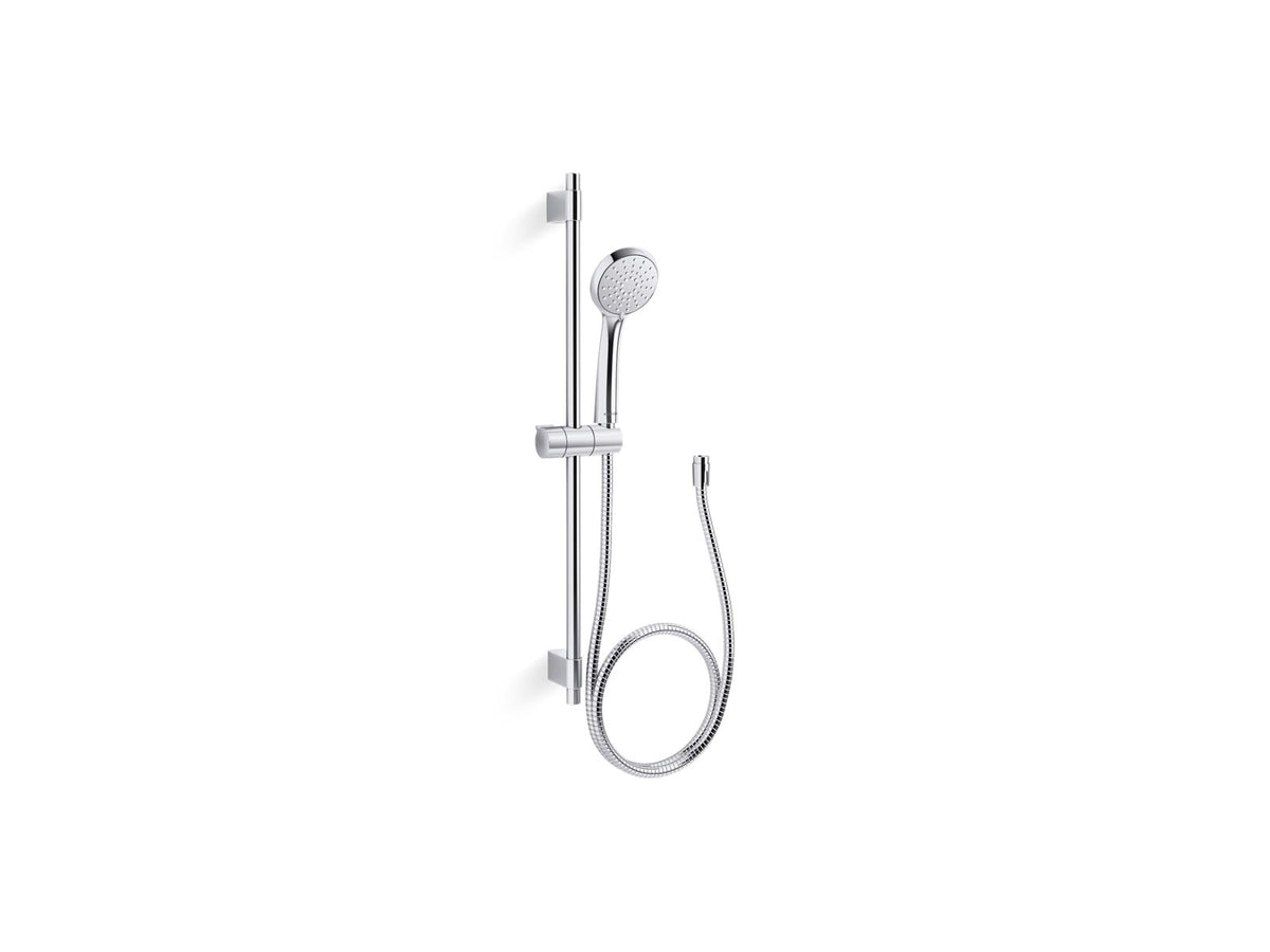 KOHLER K-35950-G-CP Bellera 28" Three-Function Handshower Kit, 1.75 Gpm - Polished Chrome