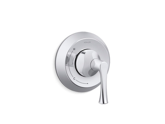 KOHLER K-TS35939-4-CP Buckley Rite-Temp valve trim - Polished Chrome