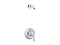 KOHLER K-TLS35938-4-CP Buckley Rite-Temp Shower Trim Kit, Without Showerhead - Polished Chrome