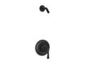 KOHLER K-TLS35938-4-BL Buckley Rite-Temp Shower Trim Kit, Without Showerhead - Matte Black