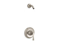 KOHLER K-TLS35938-4-BN Buckley Rite-Temp Shower Trim Kit, Without Showerhead - Vibrant Brushed Nickel