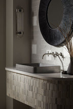 KOHLER K-30673-N-AHN Wastelab Vox 23" Rectangular Vessel Bathroom Sink, No Overflow - Ashen