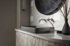 KOHLER K-30673-N-AHN Wastelab Vox 23" Rectangular Vessel Bathroom Sink, No Overflow - Ashen
