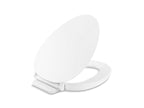 KOHLER K-57777-WCF-0 Cymbal Readylatch Quiet-Close Elongated Toilet Seat - White