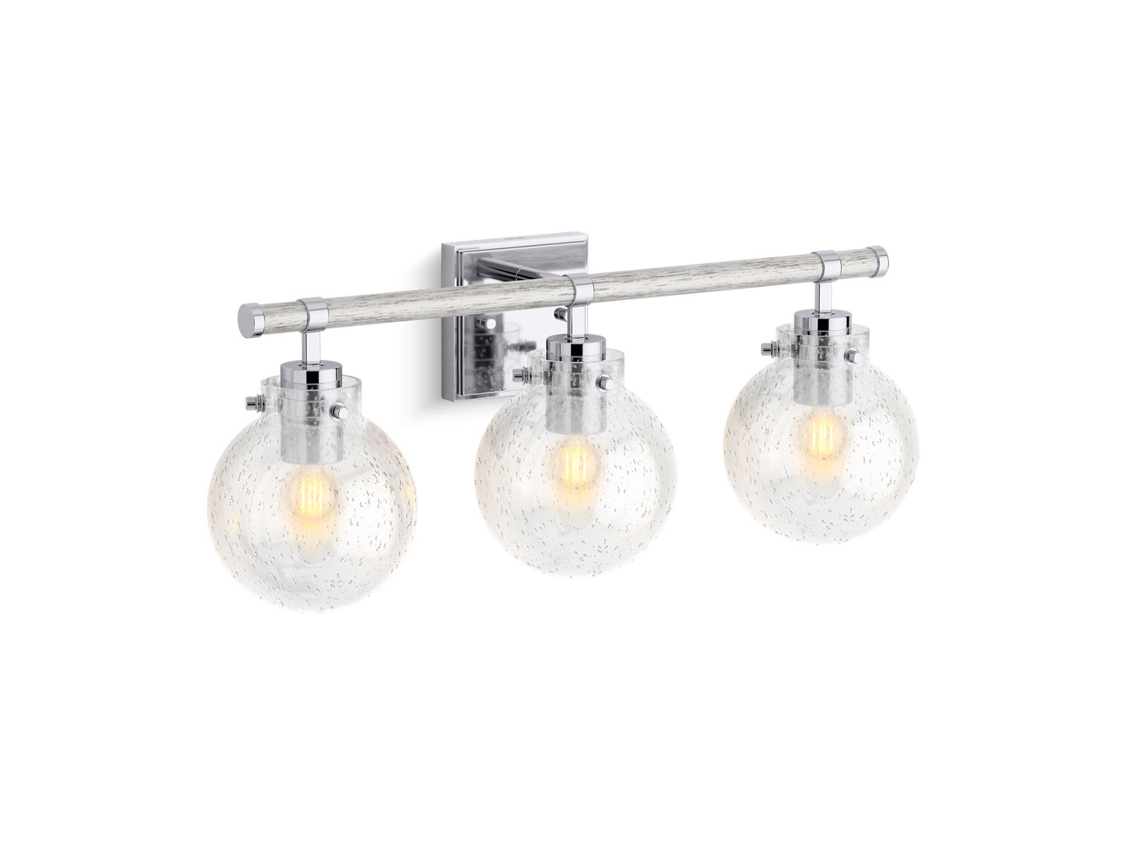KOHLER K-38414-SC03-CPL Holt Three-Light Sconce - Polished Chrome