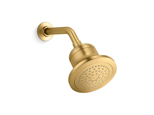 KOHLER K-33631-Y-2MB Cinq Single-Function Filtered Showerhead 2.5 GPM In Vibrant Brushed Moderne Brass