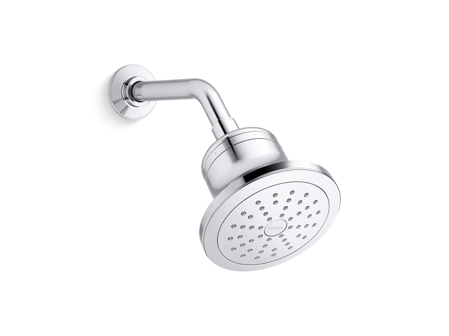 KOHLER K-33631-G-CP Cinq Single-Function Filtered Showerhead 1.75 GPM In Polished Chrome