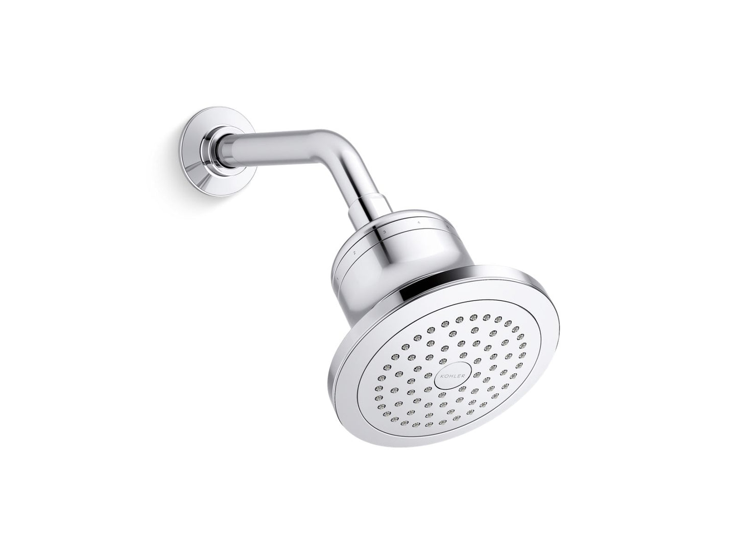 KOHLER K-33631-Y-CP Cinq Single-Function Filtered Showerhead 2.5 GPM In Polished Chrome