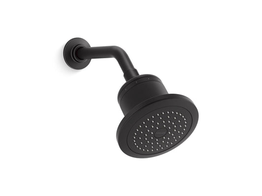 KOHLER K-33631-Y-BL Cinq Single-Function Filtered Showerhead 2.5 GPM In Matte Black