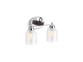 KOHLER K-38417-SC02-CPL Tannage Two-Light Sconce - Polished Chrome