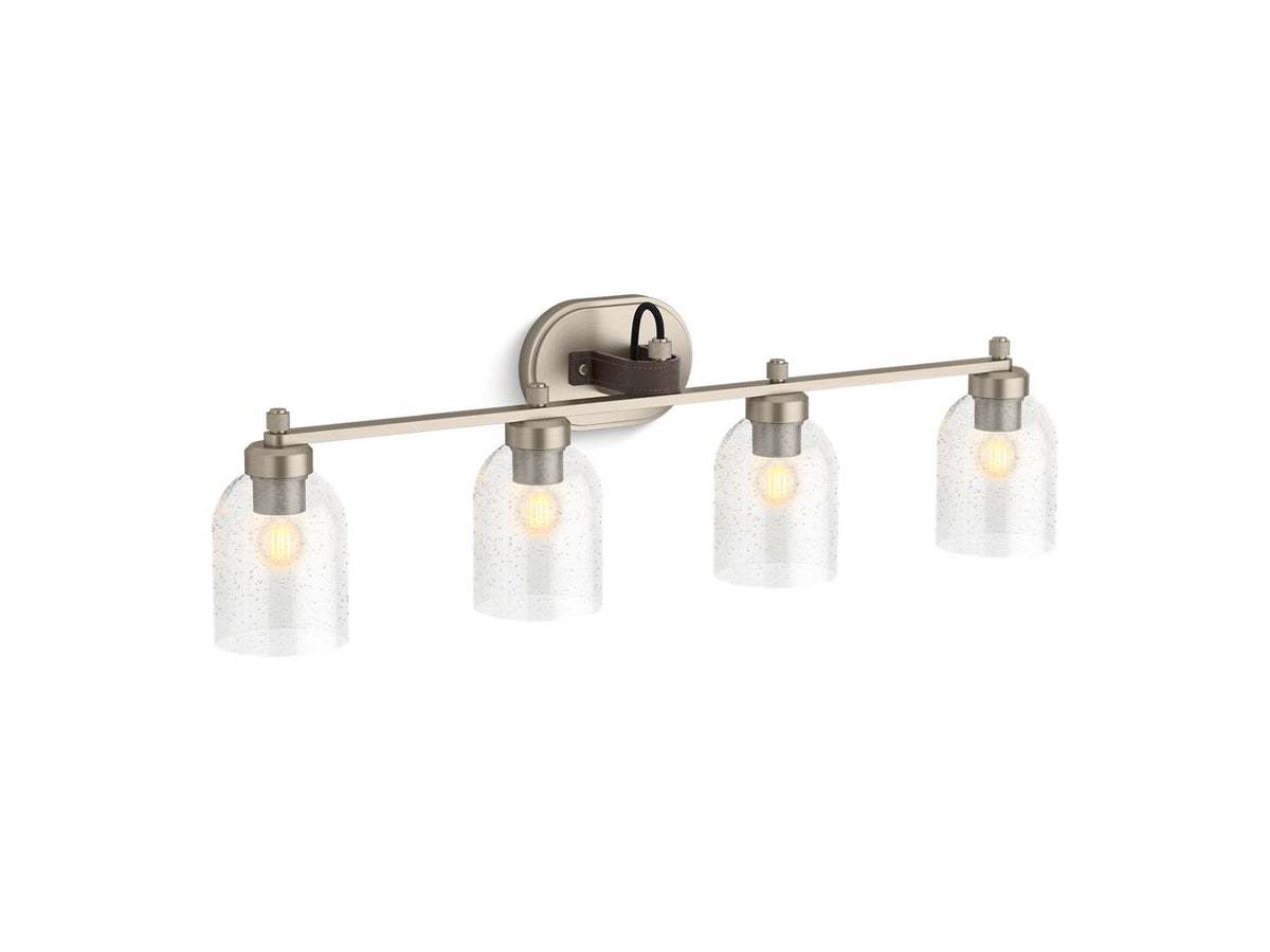 KOHLER K-38419-SC04-BNL Tannage Four-Light Sconce - Brushed Nickel