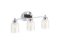 KOHLER K-38418-SC03-CPL Tannage Three-Light Sconce - Polished Chrome
