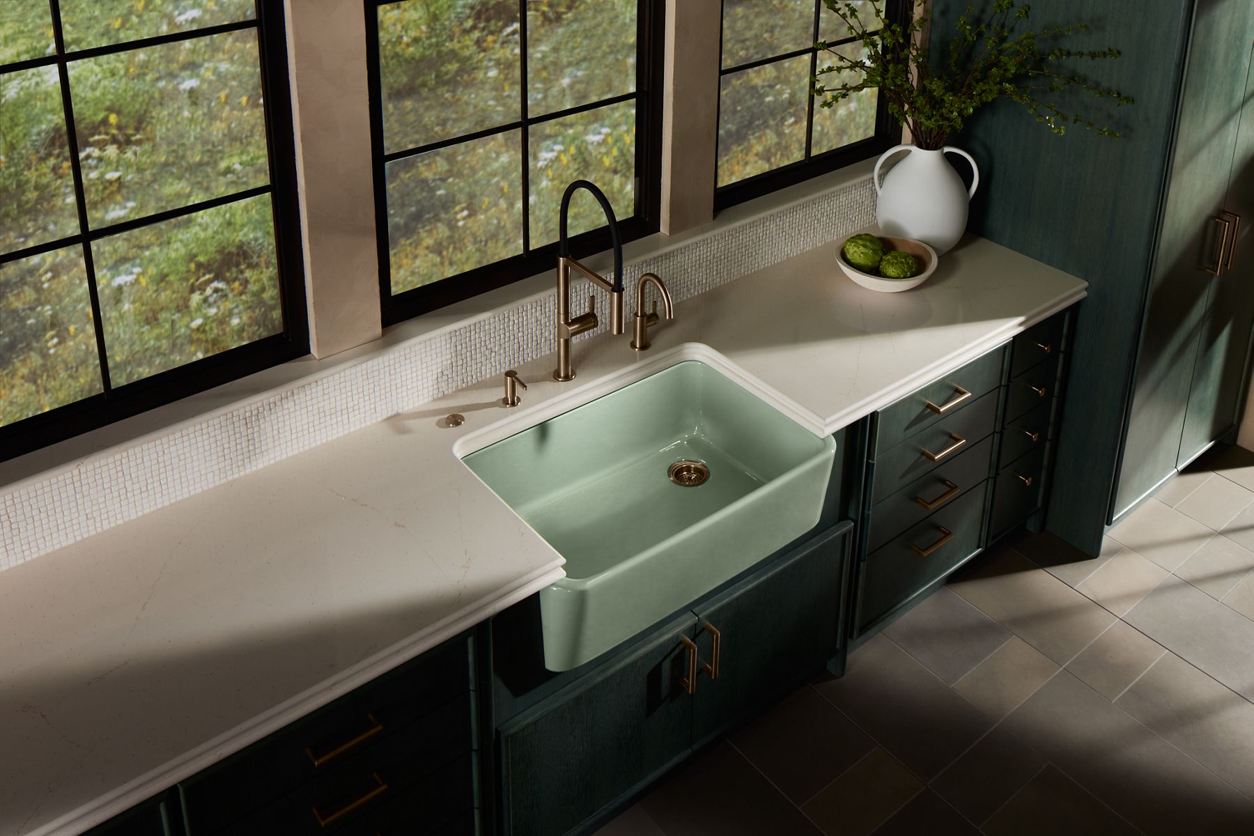 KOHLER K-28293-BL Components Soap/Lotion Dispenser - Matte Black