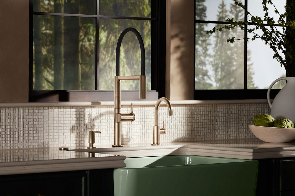 KOHLER K-28293-BL Components Soap/Lotion Dispenser - Matte Black