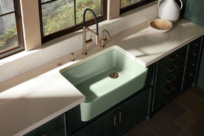 KOHLER K-8801-AF Duostrainer Sink drain and strainer with tailpiece - Vibrant French Gold