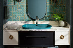 KOHLER K-31373-BLL Essential 22" X 60" Capsule Framed Mirror - Matte Black